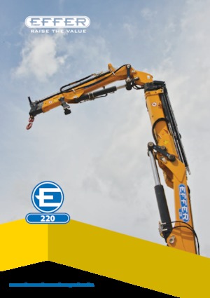 Hydr. Ladekrane Effer 220 5S