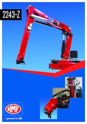 Hydr. Ladekrane HMF 2243-Z2-RCS