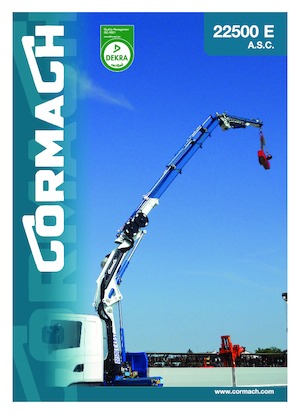 Hydr. Ladekrane Cormach 22500 E2 A.S.C. Plus