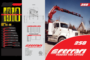 Hydr. Ladekrane Ferrari® 258 A1 