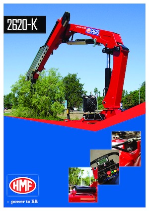 Hydr. Ladekrane HMF 2620-K5