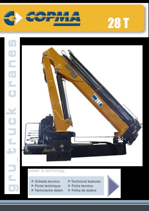 Hydr. Ladekrane COPMA 2000 28T.2