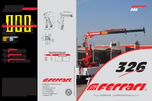 Hydr. Ladekrane Ferrari® 326R A2 