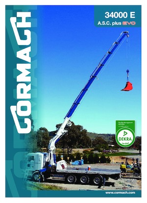 Hydr. Ladekrane Cormach 34000 E3 A.S.C. Plus