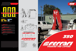 Hydr. Ladekrane Ferrari® 350 A4 