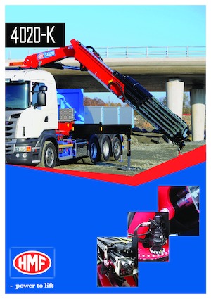 Hydr. Ladekrane HMF 4020-K4-RCS