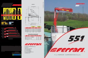 Hydr. Ladekrane Ferrari® 551 A2 