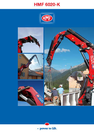 Hydr. Ladekrane HMF 6020-OK2