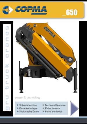 Hydr. Ladekrane COPMA 2000 650.4