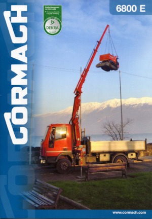 Hydr. Ladekrane Cormach 6800 E1