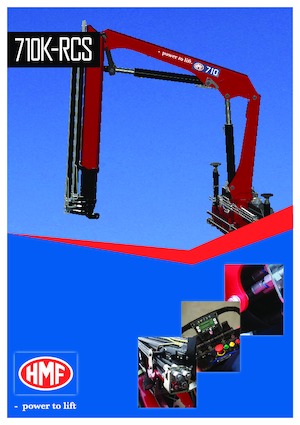 Hydr. Ladekrane HMF 710-K1-RCS