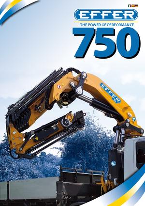 Hydr. Ladekrane Effer 750 6S