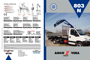 Hydr. Ladekrane Amco Veba 803N-3 S