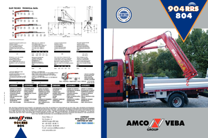 Hydr. Ladekrane Amco Veba 804-4 S