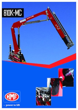 Hydr. Ladekrane HMF 810-K2