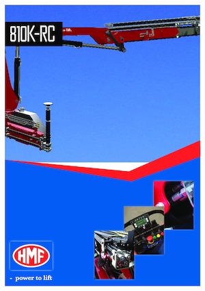 Hydr. Ladekrane HMF 810-K3-RC