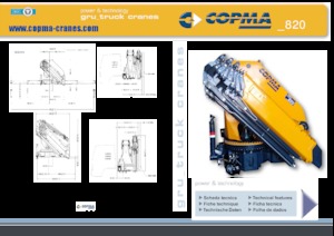 Hydr. Ladekrane COPMA 2000 820.8 J6