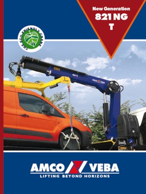 Hydr. Ladekrane Amco Veba 821NGT-4 S 
