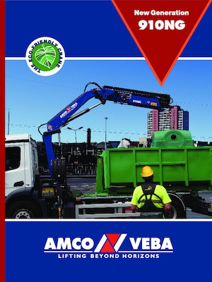 Hydr. Ladekrane Amco Veba 910NG-4 S 