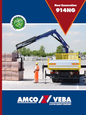 Hydr. Ladekrane Amco Veba 914NG-6 S 