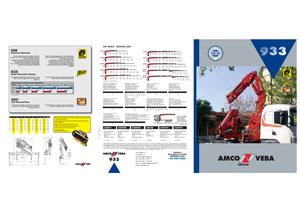 Hydr. Ladekrane Amco Veba 933-5 S Jib 4S