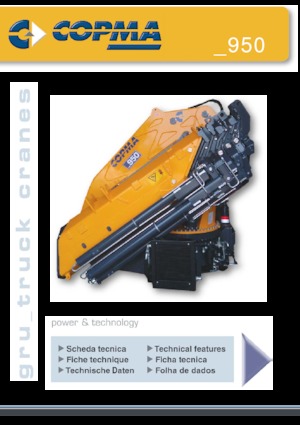 Hydr. Ladekrane COPMA 2000 950.8