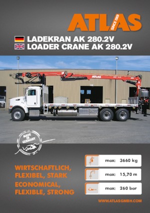 Hydr. Ladekrane Atlas AK 280.2V A16 