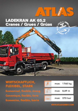 Hydr. Ladekrane Atlas AK 65.2 A1L 