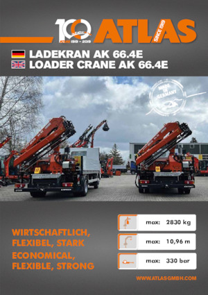 Hydr. Ladekrane Atlas AK 66.4E A4L 