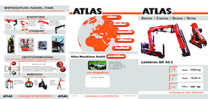 Hydr. Ladekrane Atlas AK 88.3 A1 