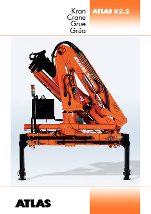 Hydr. Ladekrane Atlas AK 92.2 A2