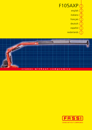 Hydr. Ladekrane Fassi F 105 ACXP 23