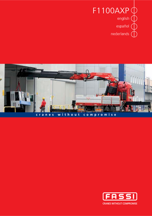 Hydr. Ladekrane Fassi F 1100 AXP 28