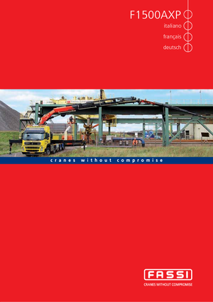 Hydr. Ladekrane Fassi F 1500 AXP 28