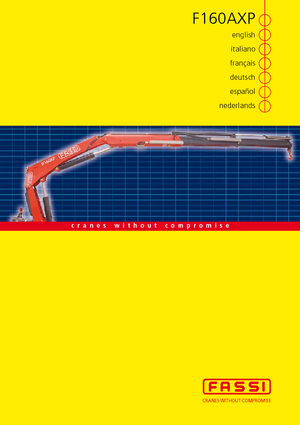 Hydr. Ladekrane Fassi F 160 ACXP 22