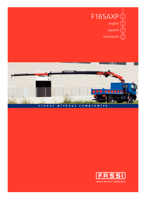 Hydr. Ladekrane Fassi F 165 ACXP 24 L 153