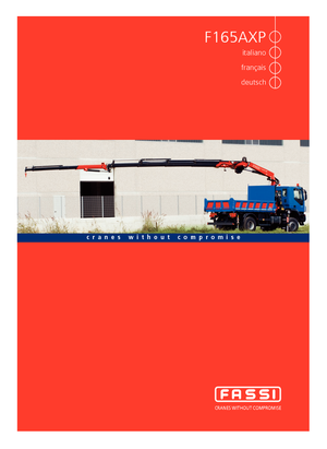 Hydr. Ladekrane Fassi F 165 ACXP 24 L 153