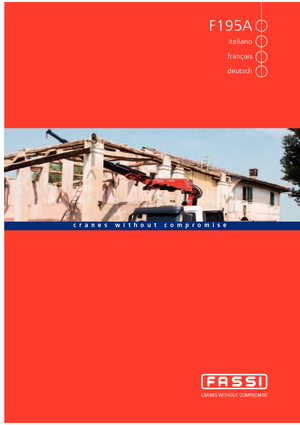 Hydr. Ladekrane Fassi F 195 AC 26