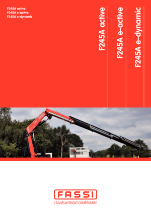 Hydr. Ladekrane Fassi F 245 AC 2.23 e-dynamic