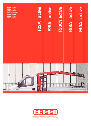 Hydr. Ladekrane Fassi F 40 A 0.21 active