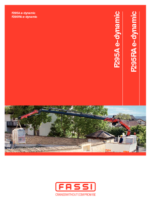 Hydr. Ladekrane Fassi F 295 AC 2.26 e-dynamic