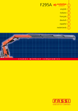 Hydr. Ladekrane Fassi F 295 A 26 L 214