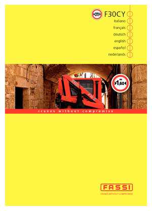 Hydr. Ladekrane Fassi F 30 CY 23