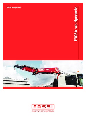 Hydr. Ladekrane Fassi F 305 AC 2.24 xe-dynamic