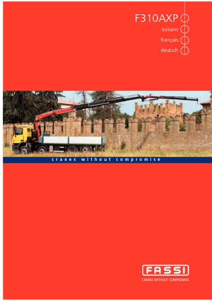 Hydr. Ladekrane Fassi F 310 AXP 22