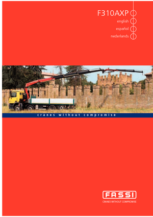 Hydr. Ladekrane Fassi F 310 AXP 22