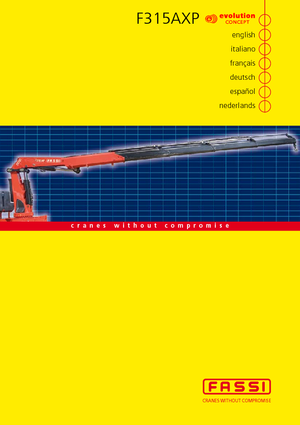 Hydr. Ladekrane Fassi F 315 ACXP 24