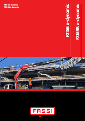 Hydr. Ladekrane Fassi F 315 RB 2.22 e-dynamic