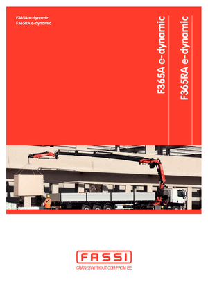 Hydr. Ladekrane Fassi F 365 A 2.25 e-dynamic