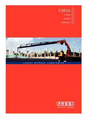 Hydr. Ladekrane Fassi F 385 A 23